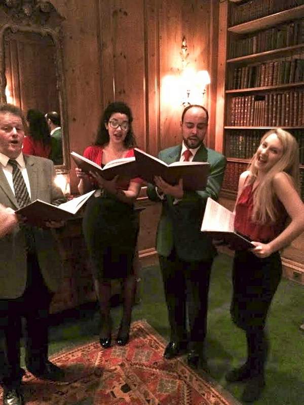 searcys 30 pavillion road carol singers
