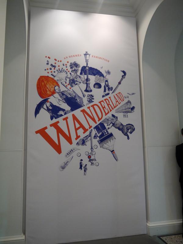 Hermès Wanderland exhibition Saatchi Gallery