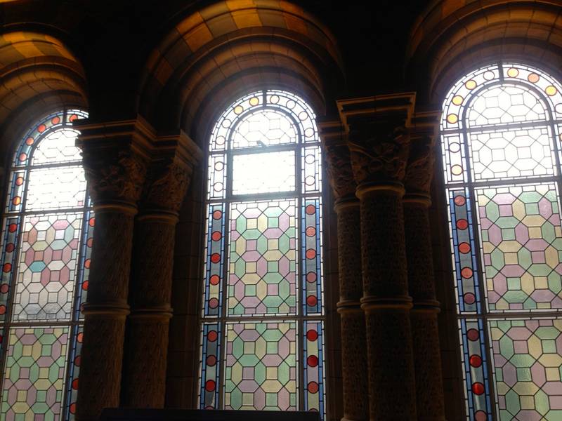 Natural history museum london stained glass windows