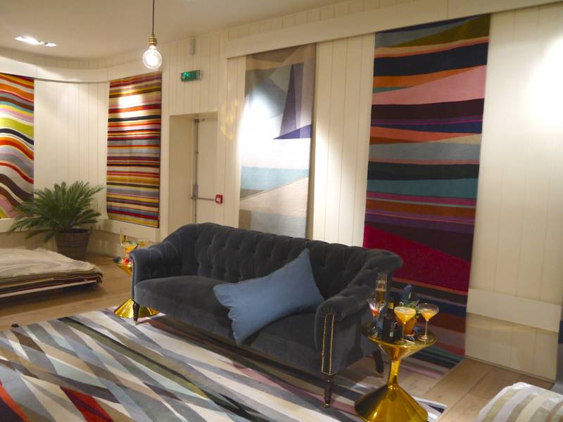 the rug company 15 years paul smith collaboration