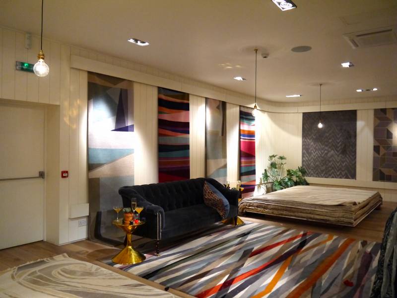 the rug company 15 years paul smith collaboration