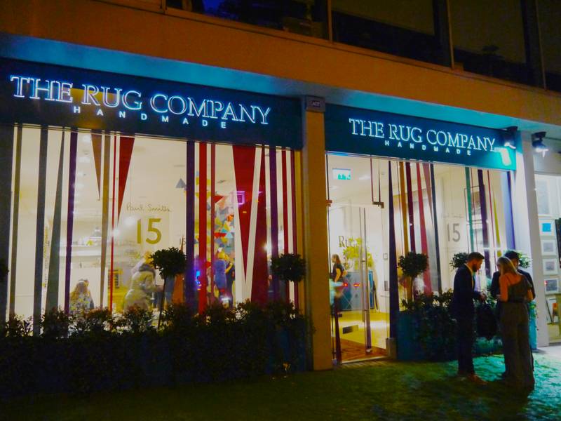 the rug company 15 years paul smith collaboration